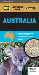 Map Ubd/gre National Australia 149 6th Ed