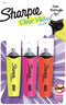 Highlighter Sharpie Clearview Asst Pk3 (BX6)