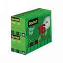 TAPE MAGIC SCOTCH 810 19MMX25M REFILL PK16