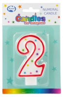 Candles Alpen Numerals No.2