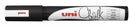 MARKER CHALK UNI 2.5MM BULLET TIP BLACK