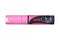 MARKER CHALK UNI 8MM CHISEL TIP FLUORO PINK