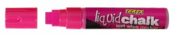 MARKER LIQUID CHALK TEXTA WET WIPE JUMBO PINK