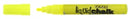 MARKER LIQUID CHALK TEXTA DRY WIPE BULLET YELLOW