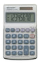 CALCULATOR SHARP EL240 8 DIGIT DUAL PWR