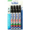 Marker Artline 90 5mm Permanent Chisel Nib Black Pk4