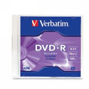 Dvd+r Verbatim 4.7gb 16x 120min Jewel Case