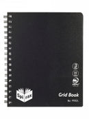 Grid Book Spirax P592g Pp S/o 222x178 240pg Black (PK5)