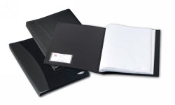 Display Book Marbig A4 Soft Touch 36 Pocket Black