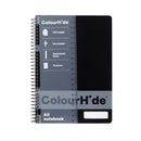 NOTEBOOK COLOURHIDE A5 BLACK 200PGPG