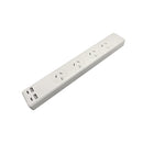 POWERBOARD JACKSON INDUSTRIES 4 OUTLET USB-A & C WHITE