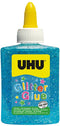 GLUE UHU 88ML GLITTER BLUE