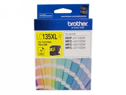 INKJET CART BROTHER LC135XL HIGH YIELD YELLOW