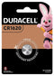 BATTERY DURACELL 1620 LITHIUM COIN COPPER TOP PK1