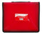 BINDER STAT A4 2R ZIPPER W/HANDLE RED-EACH