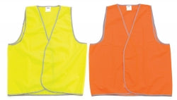 SAFETY VEST FLUORO ORANGE X-LGE DAY USE