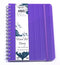 Visual Art Diary Quill Premium A5 With Pocket Violet 120pg