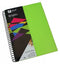 VISUAL ART DIARY QUILL A5 BRIGHTS LIME GREEN 60LF