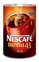 COFFEE NESCAFE BLEND 43 CAN 1KG
