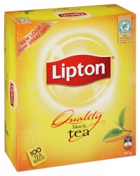 TEA BAGS LIPTON BLACK 100'S