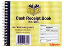 CASH REC BOOK SPIRAX 504 DUP C/LESS 5X4
