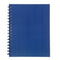 NOTEBOOK SPIRAX 511 A5 H/C BLUE