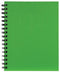 NOTEBOOK SPIRAX 511 A5 H/C GREEN