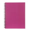 NOTEBOOK SPIRAX 512 A4 H/C TWIN WIRO PINK 200PG