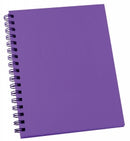 NOTEBOOK SPIRAX 511 A5 H/C PURPLE