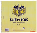 Sketch Book Spirax 578 247x270mm 32pg (PK10)