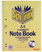 NOTEBOOK SPIRAX 605 2 SUBJECT A4 S/O 250 PAGES