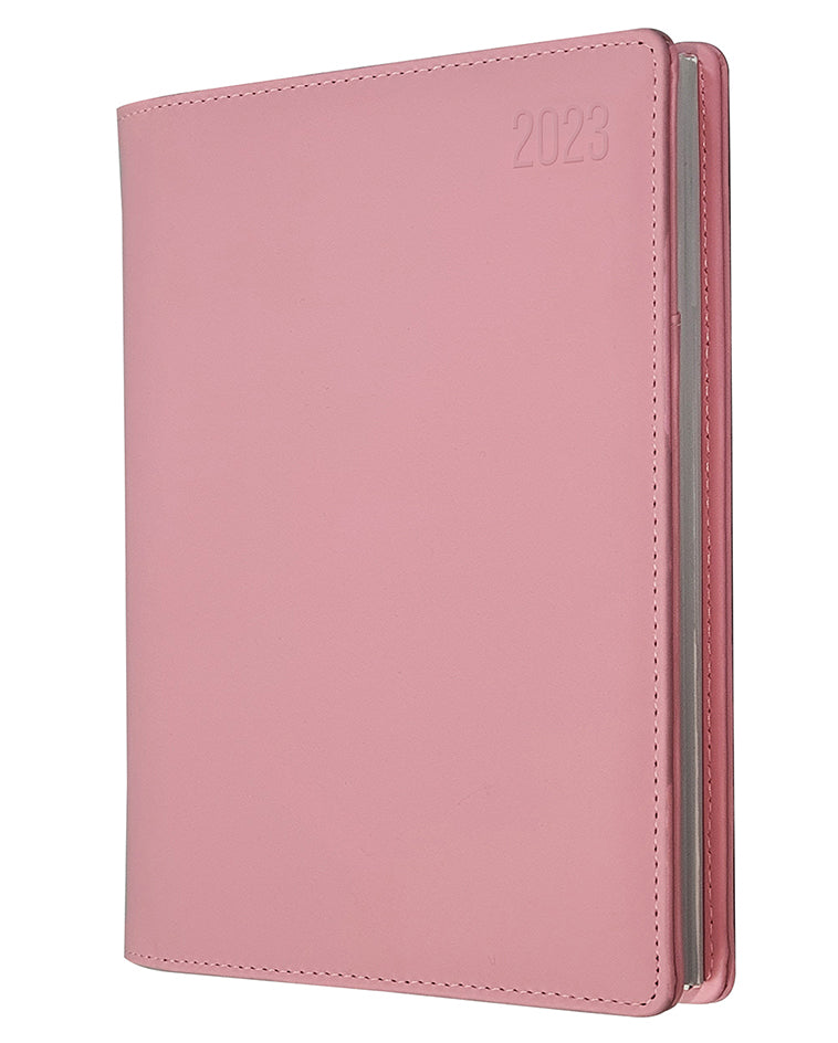 DIARY 2023 DEBDEN 4551.U50 A5 ASSOCIATE II WTV PINK