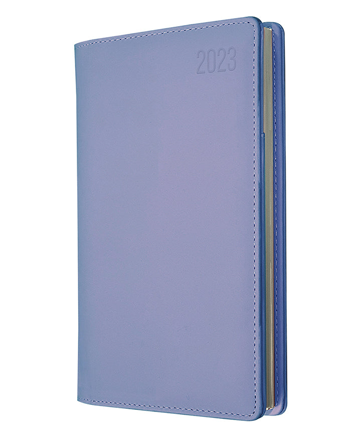 DIARY 2023 DEBDEN 4651.U57 B6/7 88X176MM ASSOCIATE II WTV BLUE