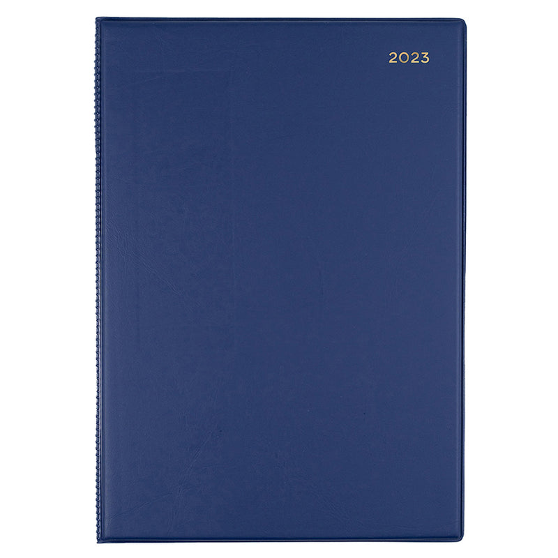 DIARY 2023 COLLINS 247.V59 A4 BELMONT PVC 2DTP NAVY