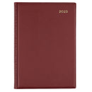 DIARY 2023 COLLINS 287.V78 A5 BELMONT PVC 2DTP CHERRY RED