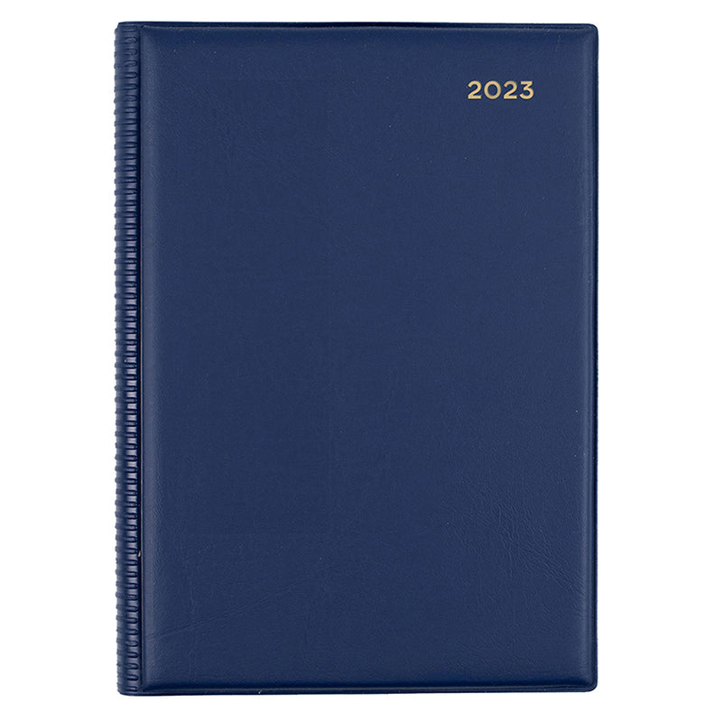 DIARY 2023 COLLINS 287.V59 A5 BELMONT PVC 2DTP NAVY