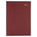 DIARY 2023 COLLINS 387.V78 A5 BELMONT PVC WTV BURGUNDY