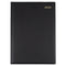 DIARY 2023 COLLINS QBA41.V99 190X260MM BELMONT PVC MANAGER QUARTO DTP BLACK