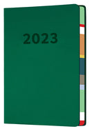DIARY 2023 COLLINS EDMR153.52 A5 EDGE MIRA WTV GREEN