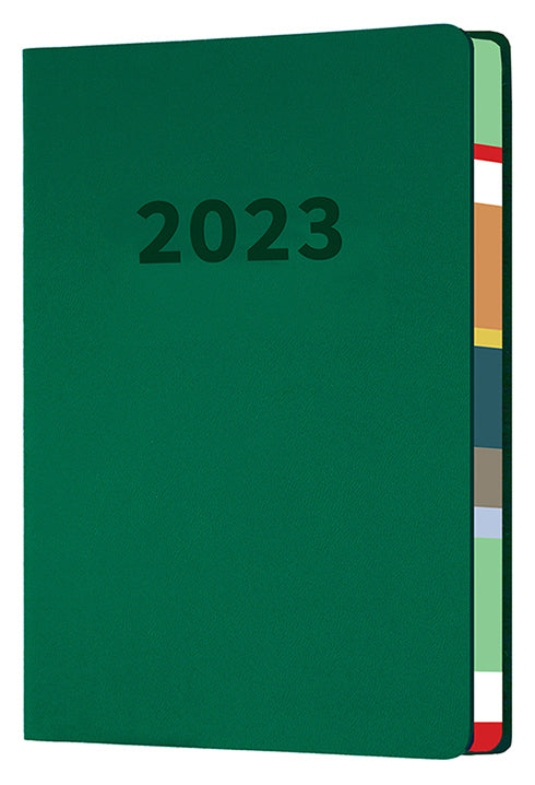 DIARY 2023 COLLINS EDMR153.52 A5 EDGE MIRA WTV GREEN