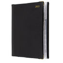 DIARY 2023 DEBDEN 1191.V99 260X190MM ELITE MANAGER QUARTO DTP BLACK