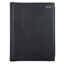 DIARY 2023 DEBDEN 1131.V99 246X164MM ELITE QUARTO PVC WTV BLACK