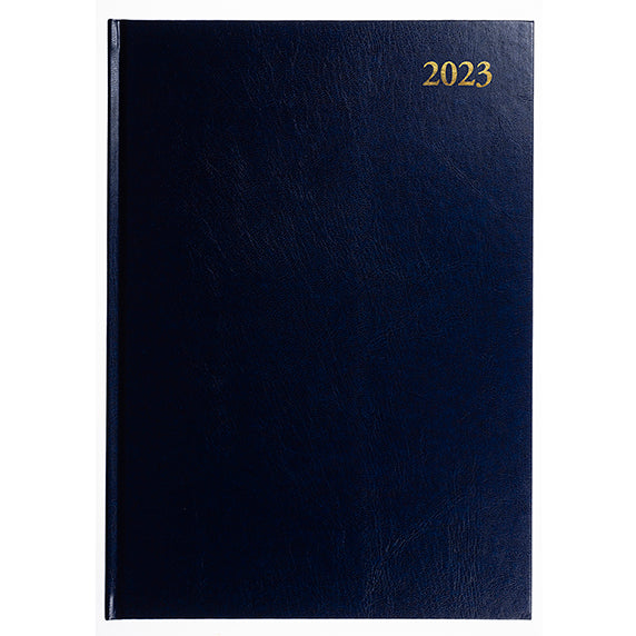 DIARY 2023 COLLINS ESSA41.60 A4 ESSENTIAL DTP BLUE