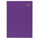 DIARY 2023 COLLINS ESSA41.55 A4 ESSENTIAL DTP PURPLE
