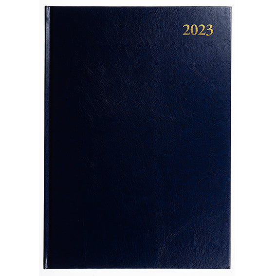 DIARY 2023 COLLINS ESSA43.60 A4 ESSENTIAL WTV BLUE