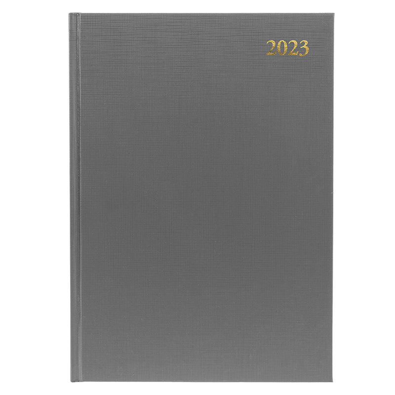 DIARY 2023 COLLINS ESSA51.98 A5 ESSENTIAL DTP GREY