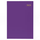 DIARY 2023 COLLINS ESSA51.55 A5 ESSENTIAL DTP PURPLE