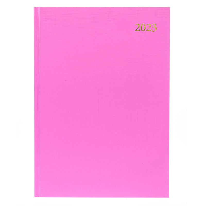 DIARY 2023 COLLINS ESSA53.50 A5 ESSENTIAL WTV PINK