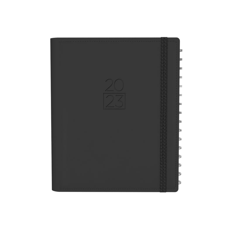 DIARY 2023 COLLINS PNP85.U98 A5 PLAN + NOTE PRO WTV CHARCOAL