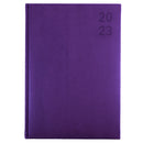 DIARY 2023 DEBDEN S4100.P55 A4 SILHOUETTE DTP PURPLE